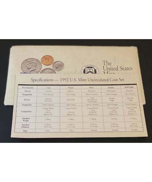 1992 United States Mint Set