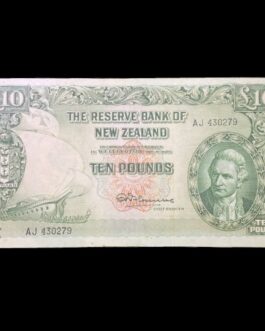 10 Pound New Zealand Banknote