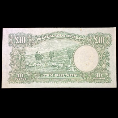 10 Pound New Zealand Banknote Fleming Signature - Image 2