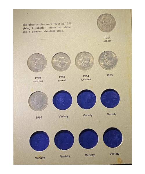 John Bertrand New Zealand Shilling Coin Album - Image 4