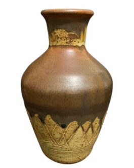 Studio Pottery Glazed Vase