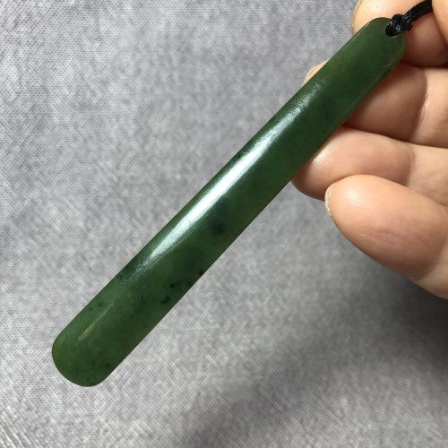 Greenstone Teardrop Pendant - Image 2