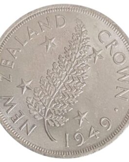 1949 Royal Visit One Crown New Zealand