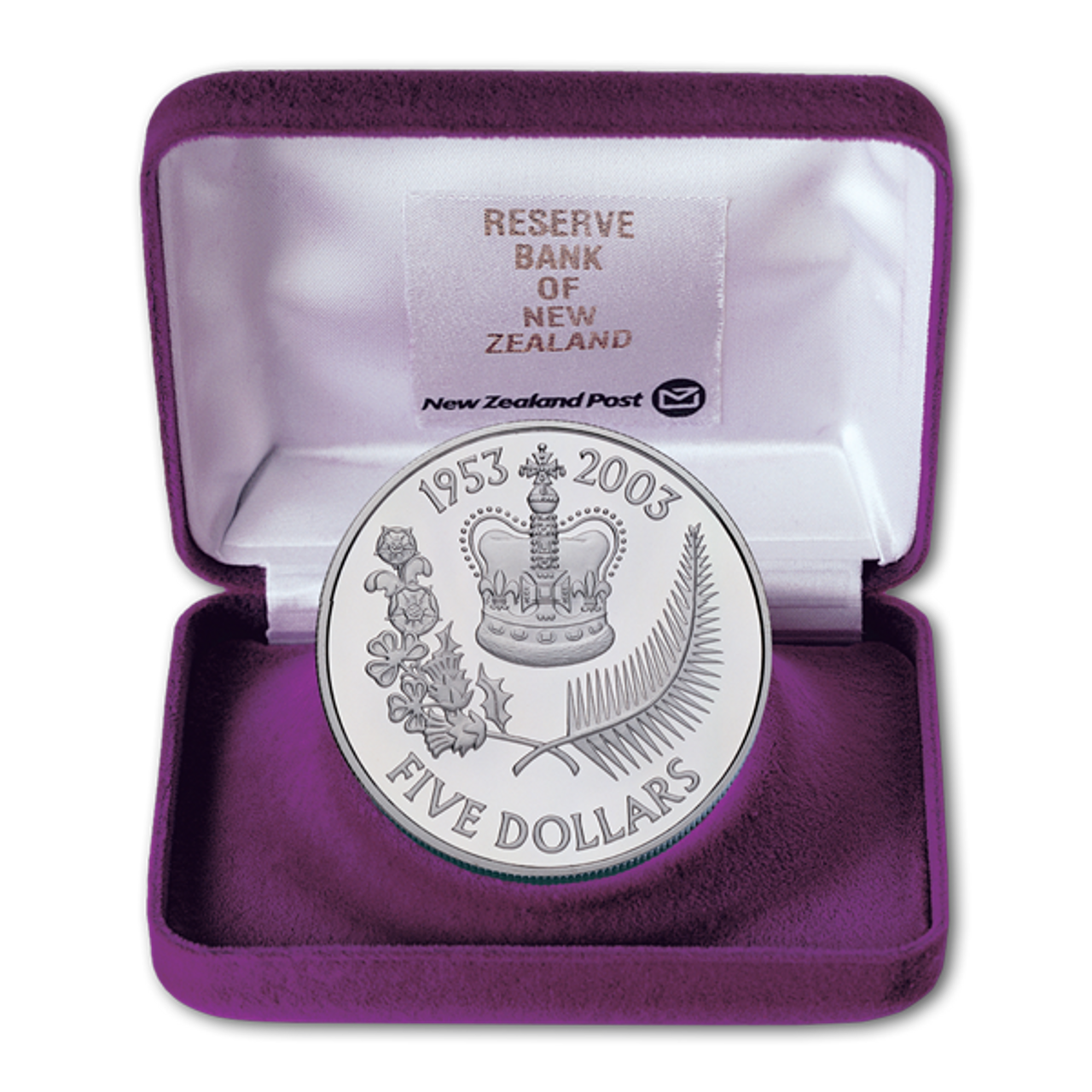 50th Anniversary of the Coronation Silver Proof Coin - Image 3