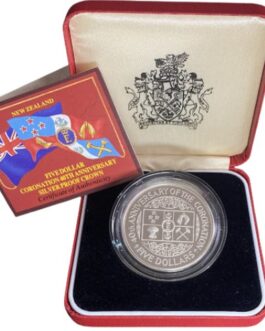 Coronation 40th Anniversary New Zealand Proof Coin