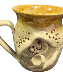 Character Face Sad Pottery Mug