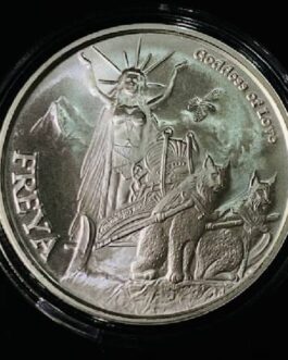 Norse Gods FREYA 1 Oz Silver Coin