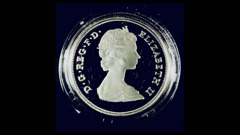 1980 Queen Mother 80th Birthday Proof Silver Crown - Image 2