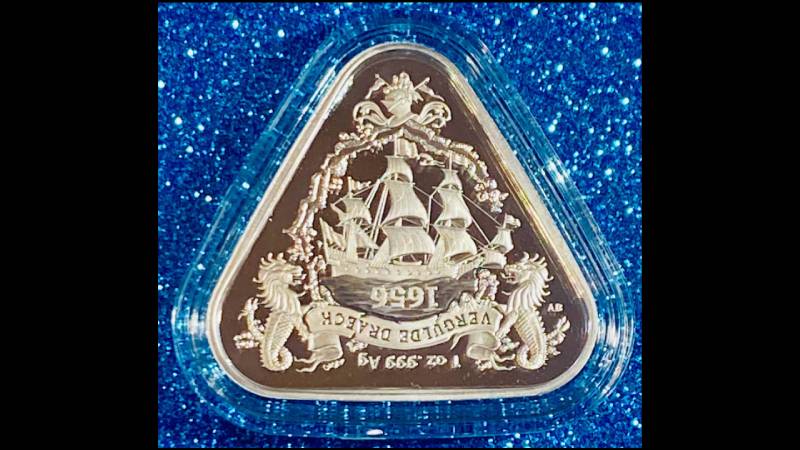 Australian Shipwreck Series Vergulde Draeck Silver Coin