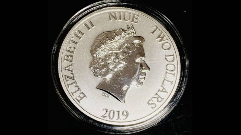 2019 1 Oz Year of the Pig Silver Coin