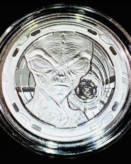 2022 Ghana Alien 1 Oz Silver Coin