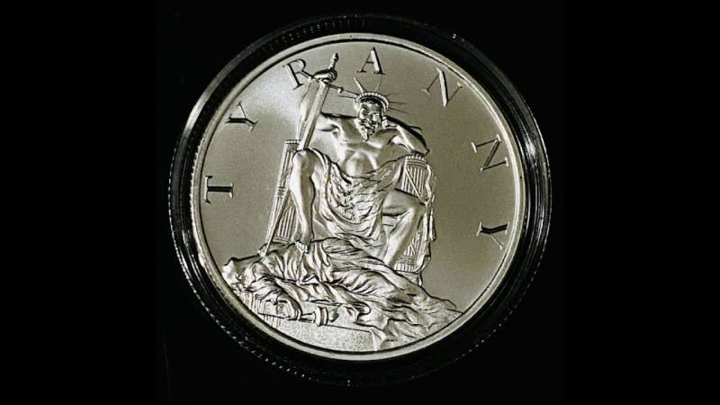Tyranny Silver Coin