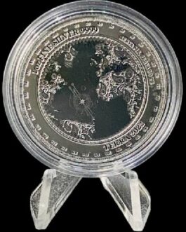 2022 Silver Tokelau Terra 1 oz Proof like Coin