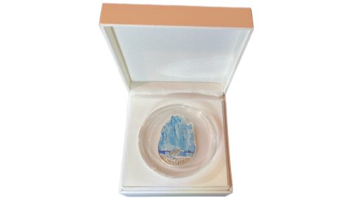 GLACIER POLAR BEARS 1 Oz Silver Coin - Image 3