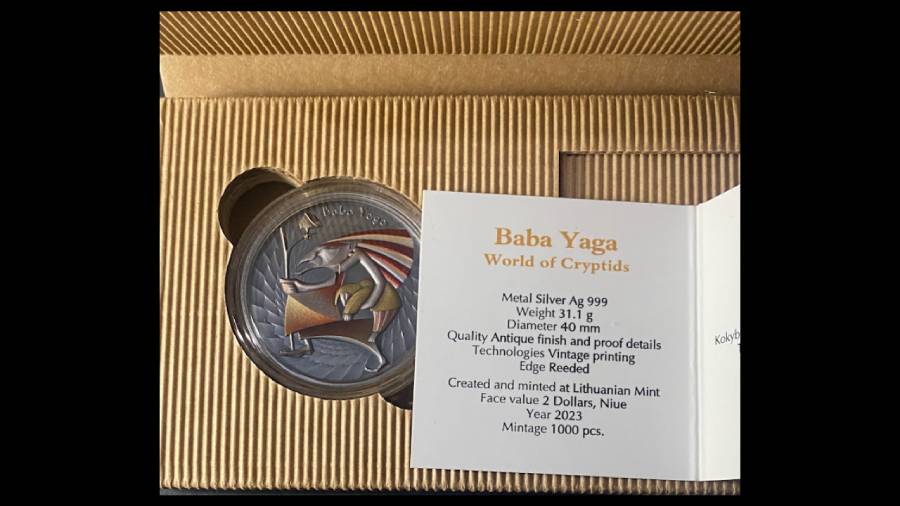 World Of Cryptids Baba Yaga Ag999 1 Oz - Image 3