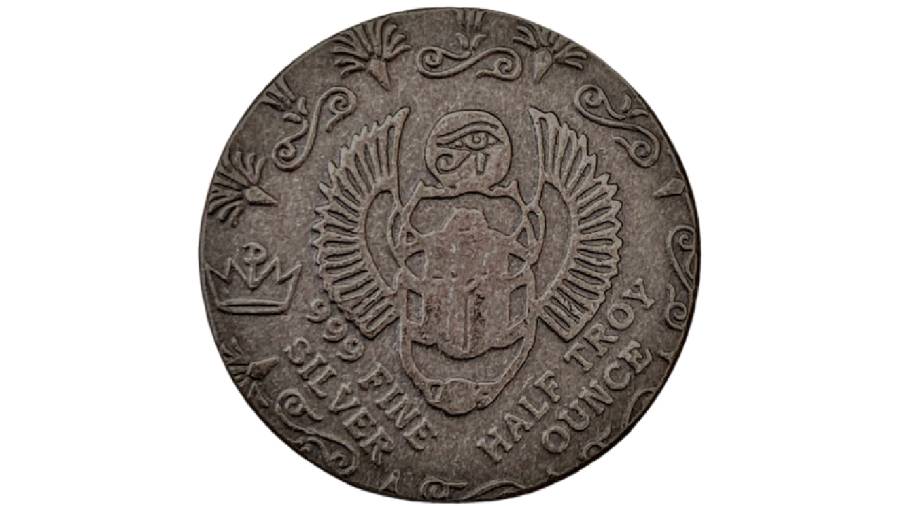 Monarch Egyptian 1/2 oz .999 fine silver rounds