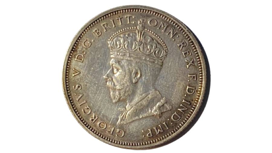 1927 Parliament House Australian florin