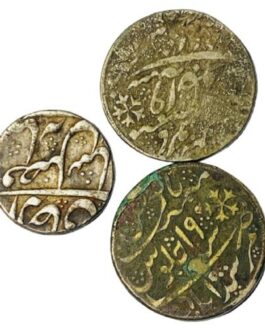 Indian Bengal Presidency 19th Century Silver Coins