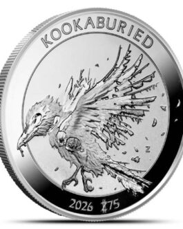 1 oz Zombucks World Kookaburied Silver Round