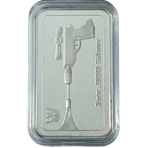 Megatron 1 Oz Silver Proof Bar