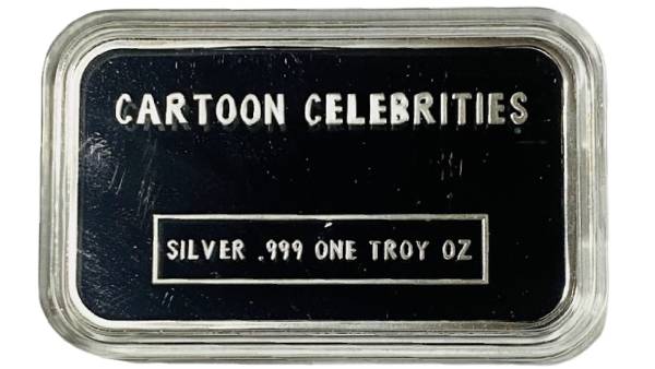 Gangster MARIO & PEACH 1oz Silver Bar