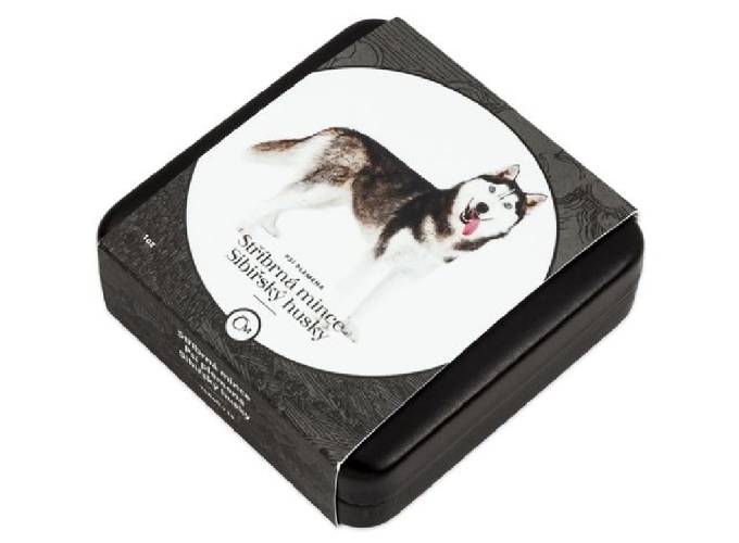 SIBERIAN HUSKY Dog Breeds 1 Oz Silver Coin - Image 4