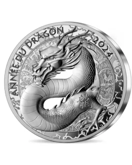 2024 Year of the dragon High Relief Silver coin