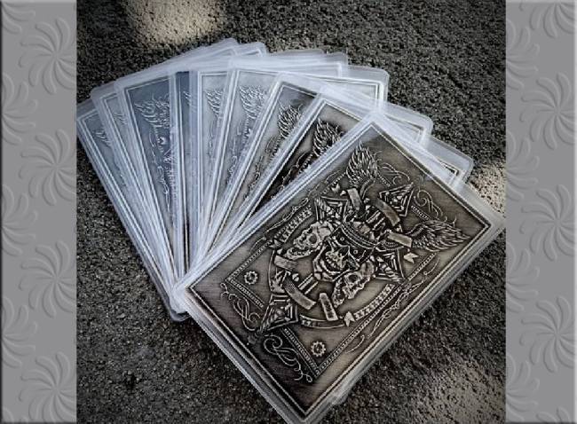 1 Oz 999 Silver The Kingdom Card - Image 4