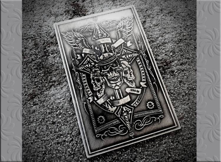 1 Oz 999 Silver The Kingdom Card