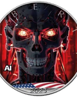 2023 U.S. EAGLE A.I. TERMINATOR EDITION 1 OZ SILVER COIN