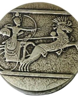 2020 ERS Chariot of War Antique 5 Oz Silver Coin