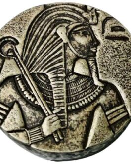 2016 King Tut 5 Oz Antique Silver Coin( Preowned )
