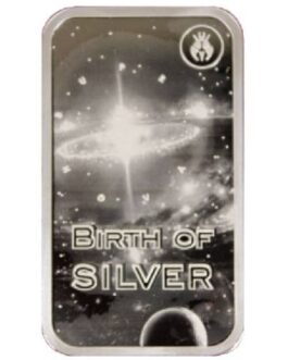Silver To The Moon Birth of Silver 1 oz Proof Bar