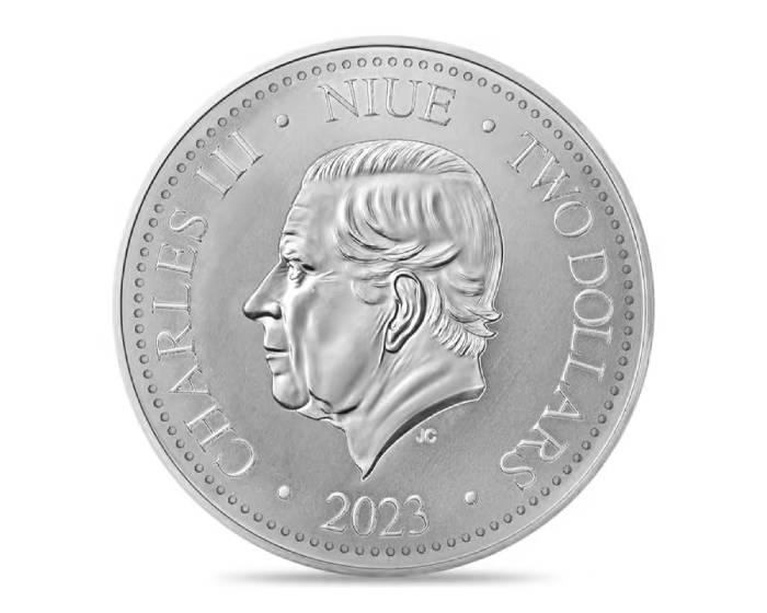 2023 Niue 1 oz Phoenix BU Silver Coin