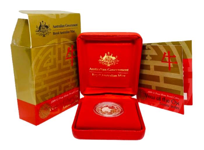 2009 Year Of The Ox Silver Proof Coin 11.6 Grams - Image 3