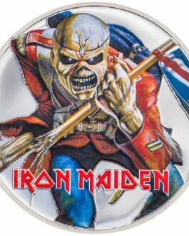 2023 Iron Maiden -Eddie The Trooper 1 Oz Silver Coin