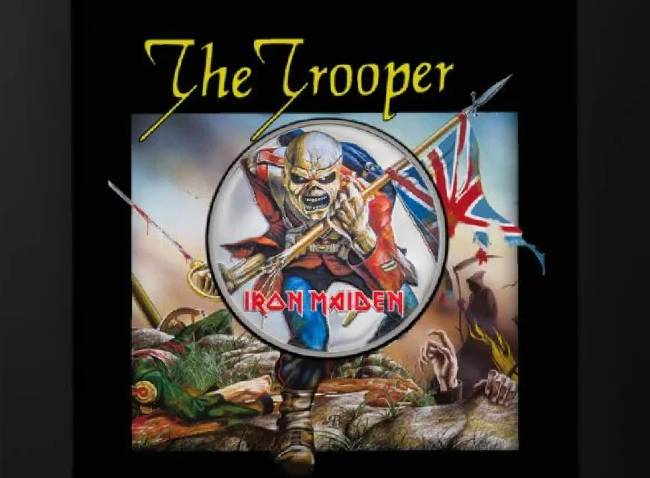 2023 Iron Maiden -Eddie The Trooper 1 Oz Silver Coin - Image 3