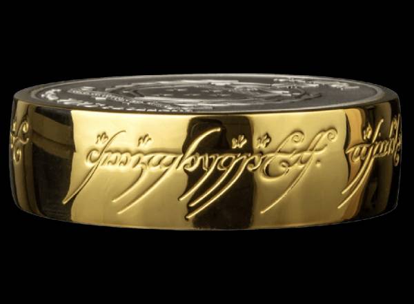 THE ONE RING TO RULE THEM ALL 3D 3 Oz Silver coin - Image 2