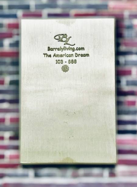 Barrely Living The American Dream 1 Oz Silver Card - Image 2