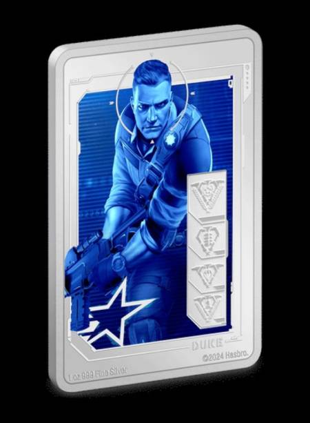 G.I. Joe – Duke 1oz Silver Coin