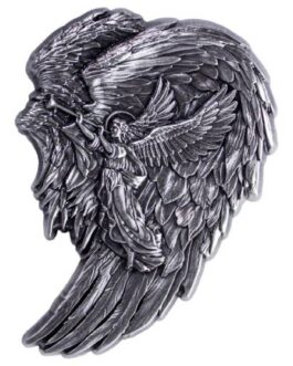 ARCHANGEL GABRIEL Wings 2 Oz Silver Stackable