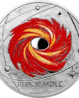 Milky Way PowerCoin Black Hole 1 Oz Silver Coin