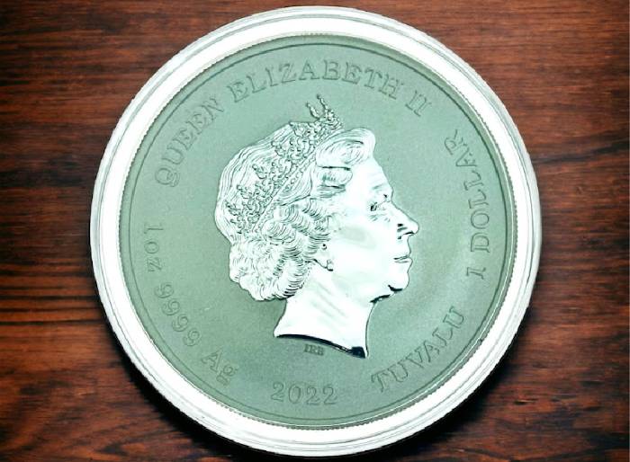 Simpsons™ Season's Greetings 1 Oz Silver BU Christmas Coin