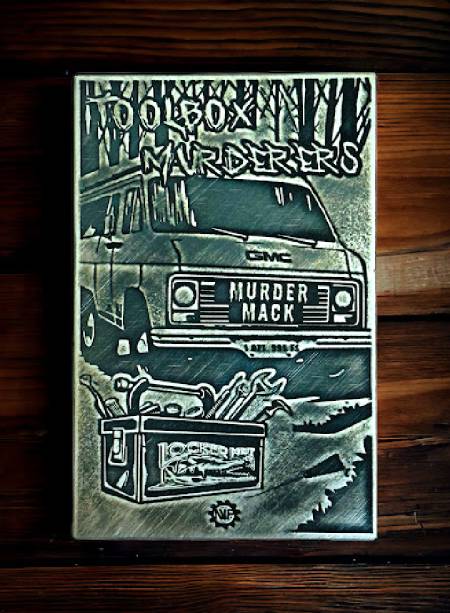 1 OZ. TOOLBOX MURDERS CREDIT CARD SILVER BAR