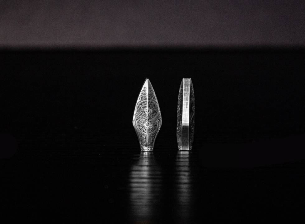 Komsco1/4 oz Arrowhead silver bar - Image 2