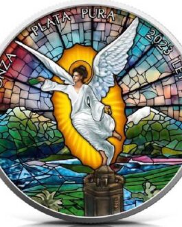 STAINED GLASS EDITION LIBERTAD 1 OZ FINE SILVER COIN