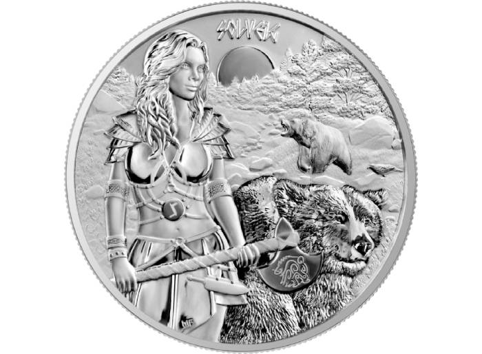2024 VALKYRIES: SOLVEIG 1 OZ SILVER BU