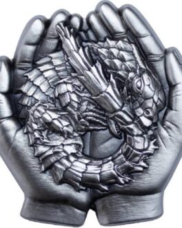 2024 ARMADILLO GIRDLED LIZARD 1 Oz Silver Stacker