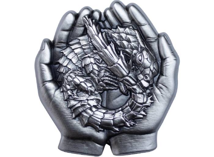 2024 ARMADILLO GIRDLED LIZARD 1 Oz Silver Stacker