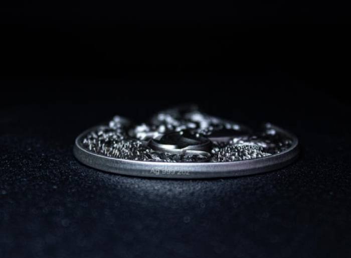 2024 ETERNAL FLAME 2 Oz Silver Stacker - Image 4